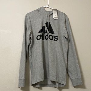 ADIDAS mens t-shirt weight hoodie #backtoschool 📚